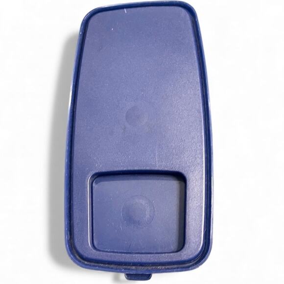Tupperware Blue Replacement Lid Seal 1589 Fits Large Cereal Keeper 1588 Navy - Picture 4 of 5